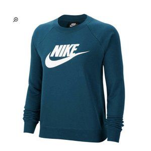Womens Nike Essential Fleece Crew – Midnight